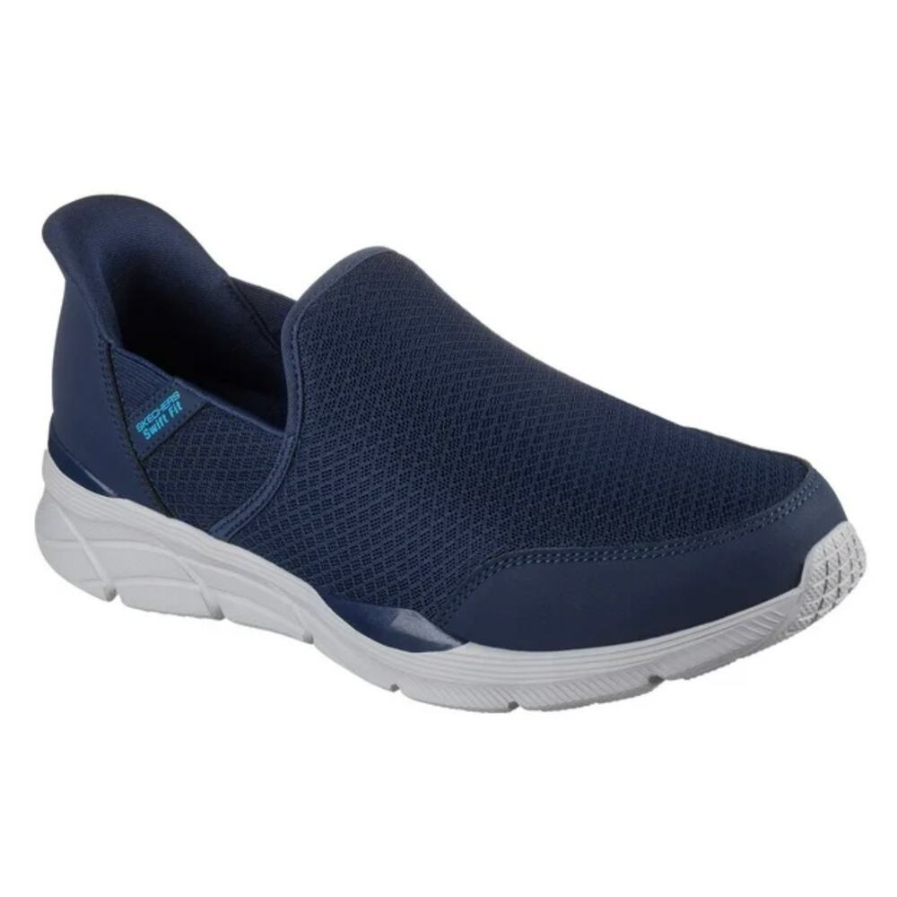 Skechers Men’s Equalizer Swift Fit Slip-On Sneakers Size 9 Navy